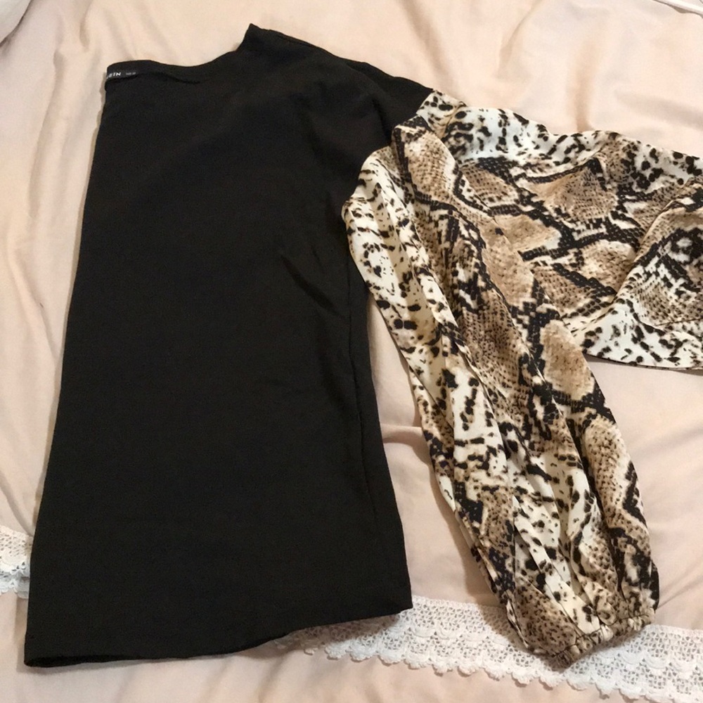 Long sleeve black top
